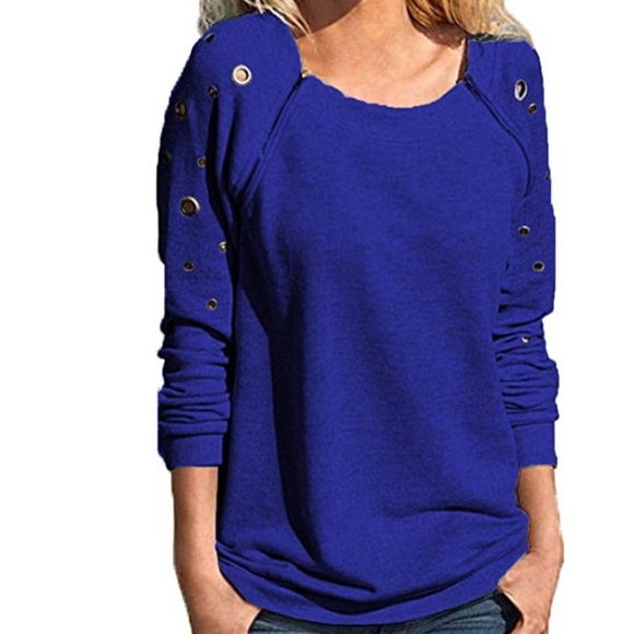 Beautiful women sweatshirt casual top - Picture 3 of 5